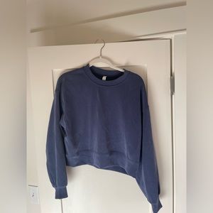 Lululemon Athletica Softstreme Perfectly Oversized Cropped Crew